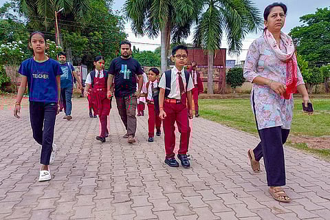 Schools reopen after summer vacation