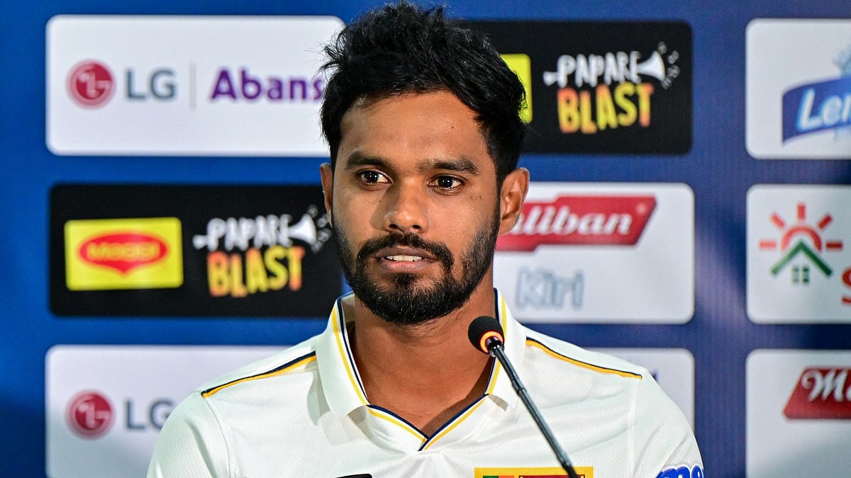 File : Dhananjaya de Silva urges his Sri Lanka Test side to push for the WTC final.