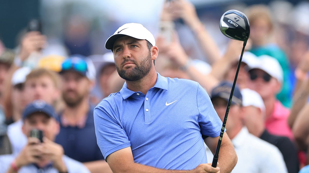 World number one Scottie Scheffler - null