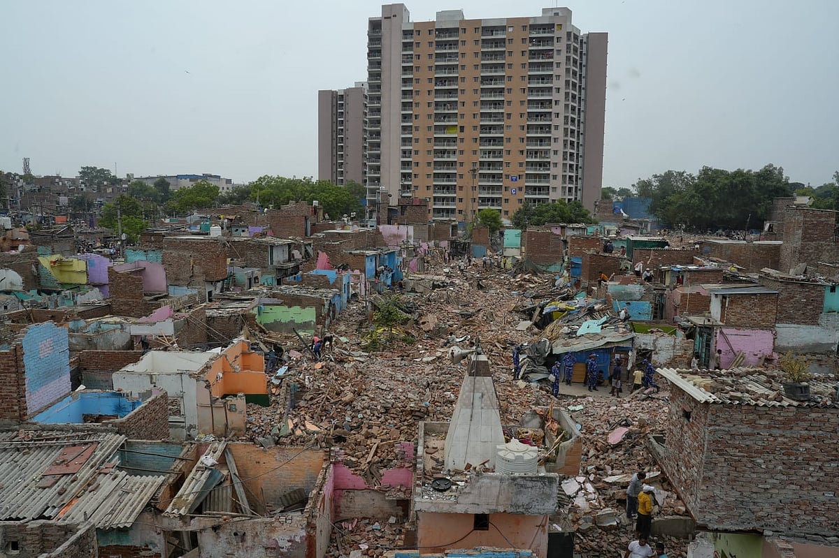 Suresh Pandey
 : Around 200 homes demolishes in Ashok Vihar 
