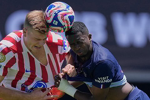 CWC PSG Atletico Madrid Soccer: Paris Saint-Germain vs Atletico Madrid