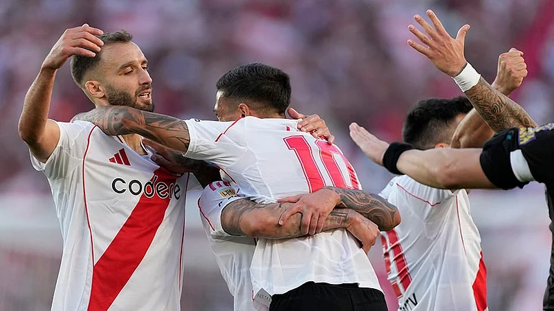 Argentine Primera División soccer River Plate Vs Boca Juniors match photo