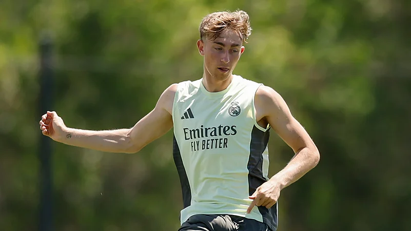 Real Madrids Dean Huijsen