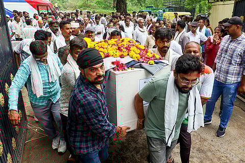 AI plane crash: Mortal remains of victims brought home