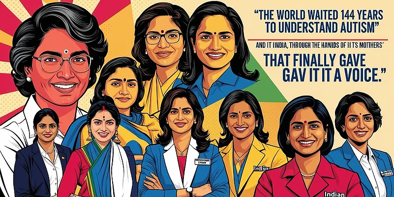 Child Empowerment and Indian Mothers illustration