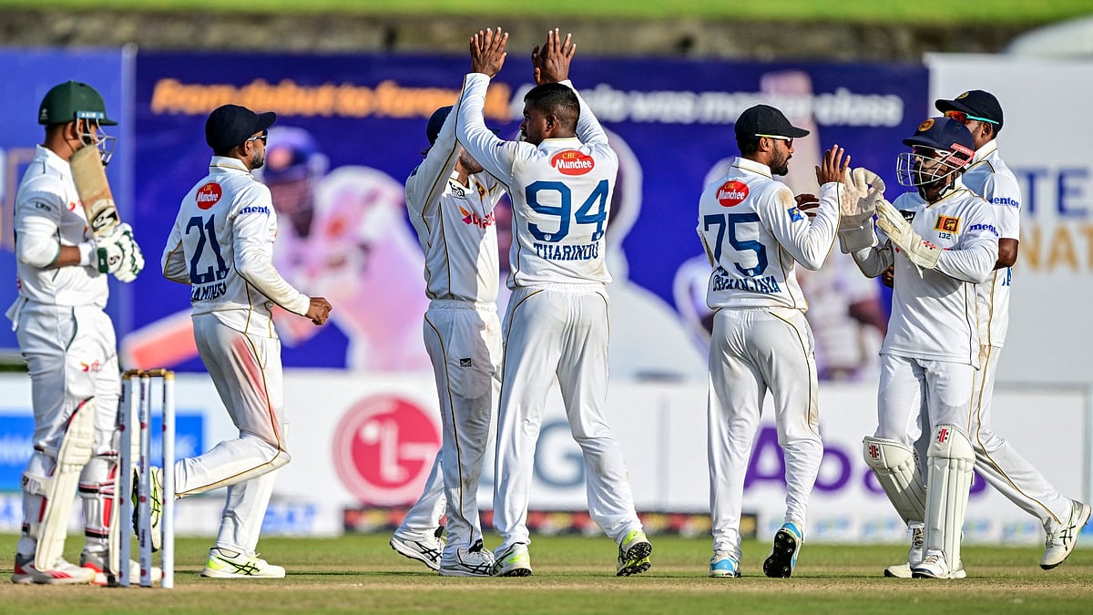 Sri Lanka finish day two on a high against Bangladesh
