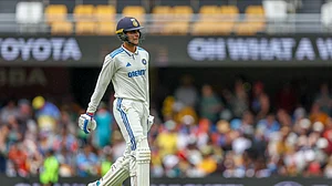 Photo: AP : India's newly appointed Test cricket team captain, Shubman Gill.