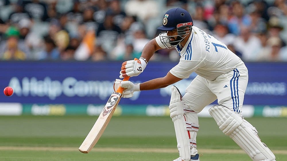 Border-Gavaskar Trophy India Vs Australia 2nd Test cricket match Day 1 photo: Rishabh Pant 