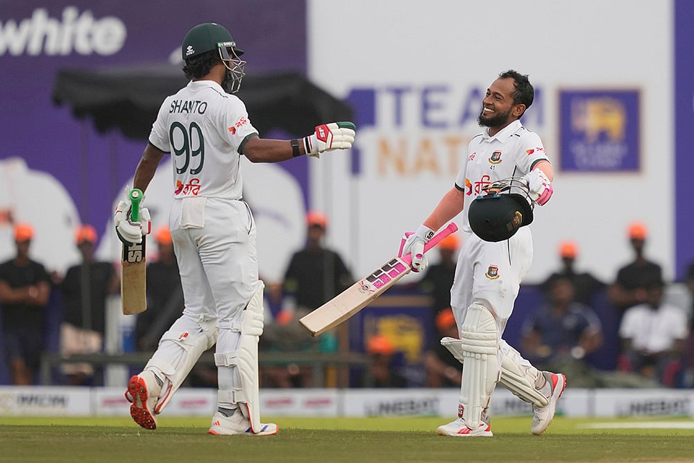 | Photo: AP/Eranga Jayawardena : Sri Lanka vs Bangladesh, 1st Test Day 1