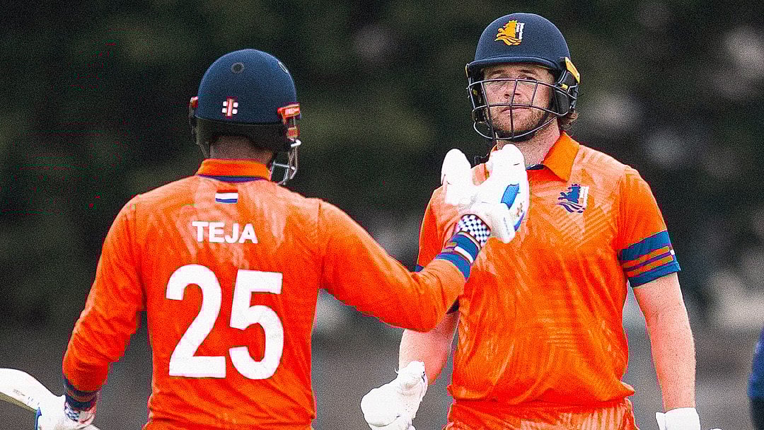 X/KNCBcricket : The Netherlands will be batting first against Scotland.