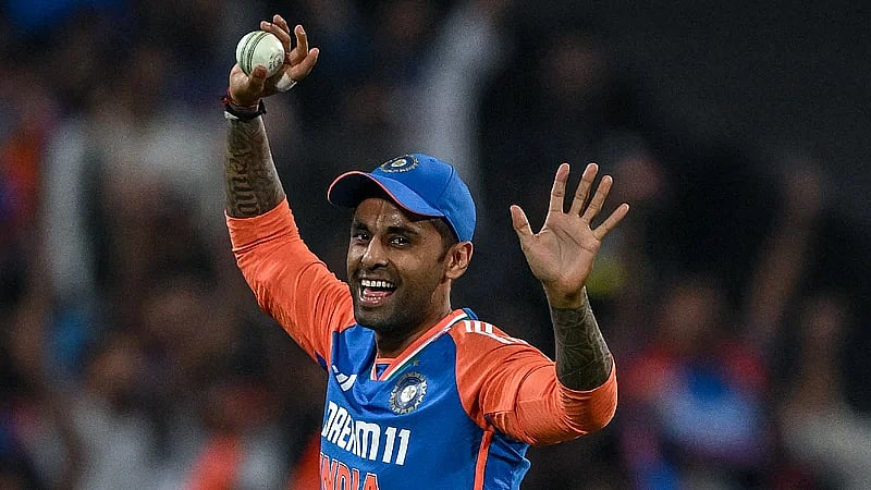 File : India T20I captain Suryakumar Yadav has played a lot of matches in his career through pain.