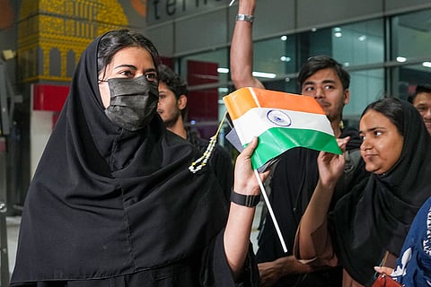 Stranded Indian Students Return From Iran