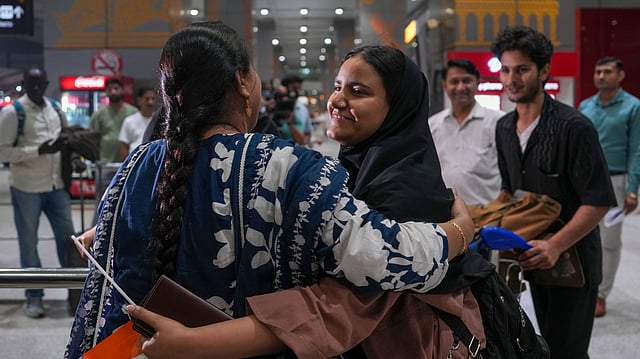First Flight With 110 Evacuated Indian Students From Iran Lands in Delhi