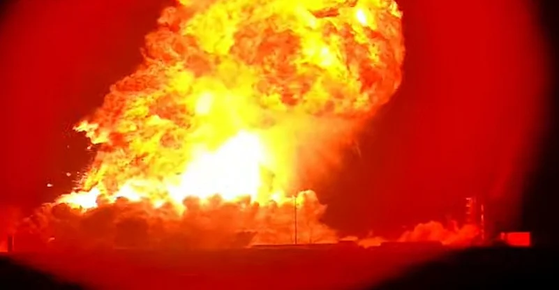 SpaceX Explosion