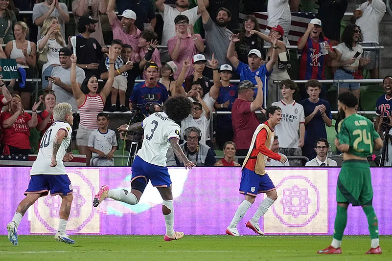 Concacaf Gold Cup 2025 group D match Saudi Arabia vs USA: Chris Richards
