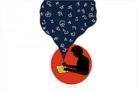 In My Tongue: When Language Is A Subject Artwork: Anupriya