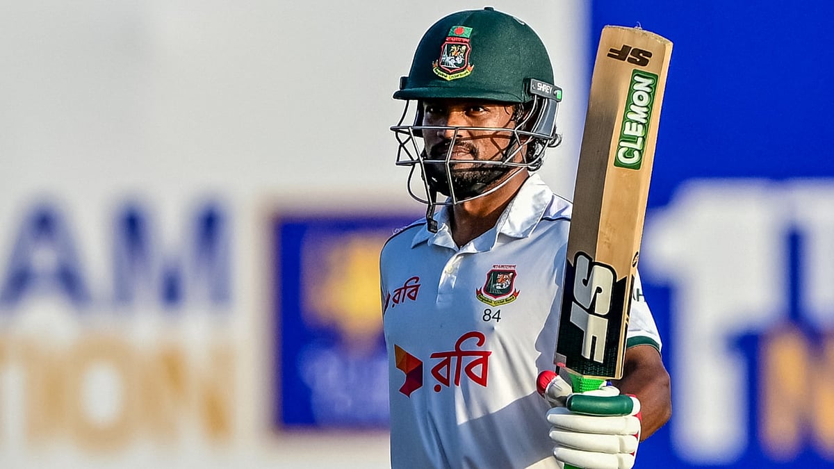 Najmul Hossain Shanto leads Bangladesh on day four