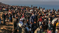 | ShutterStock | : Representative image: Displaced Palestinians return to their homes in Gaza City