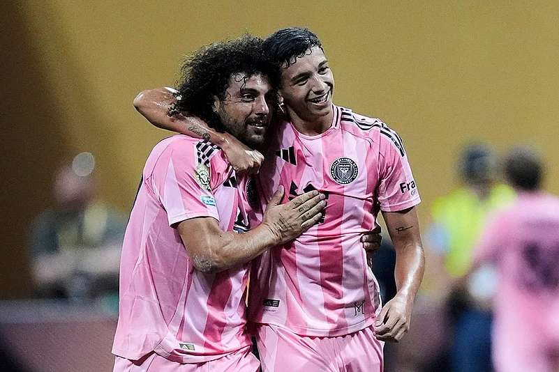 FIFA Club World Cup 2025 group A Soccer match Inter Miami vs Porto: Maximiliano Falcon