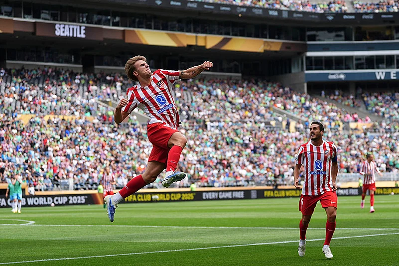 FIFA Club World Cup 2025 group B Soccer match Seattle Sounders vs Atletico Madrid: Pablo Barrios