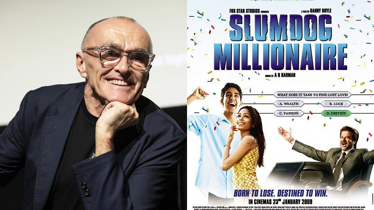 Danny Boyle pic- Instagram/Casa del Cinema, Slumdog Millionaire poster- IMDb : Danny Boyle on why he wouldn't make Slumdog Millionaire now