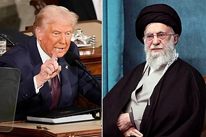 AP : Iran’s Supreme Leader Ayatollah Ali Khamenei posted a defiant message on social media accompanied by an image of a burning American flag, reiterating Iran’s resistance to foreign aggression.