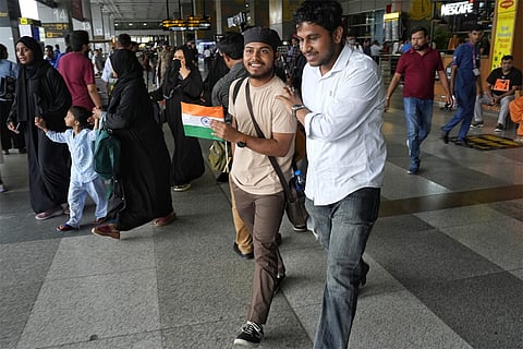 Stranded Indians Return From Iran