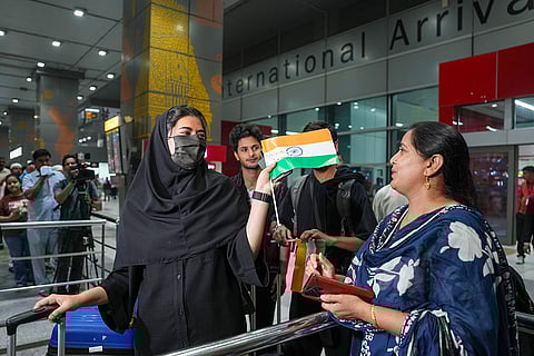 Stranded Indian Students Return From Iran