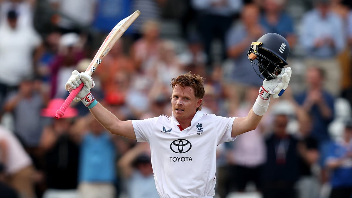 England's Ollie Pope