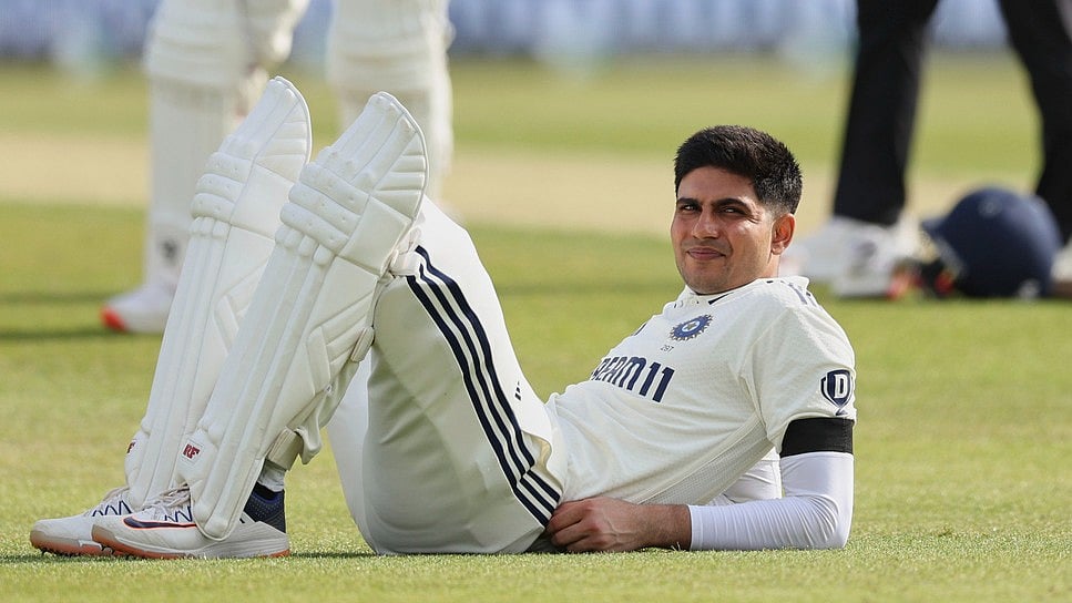 Shubman Gill during India vs England 1st Test