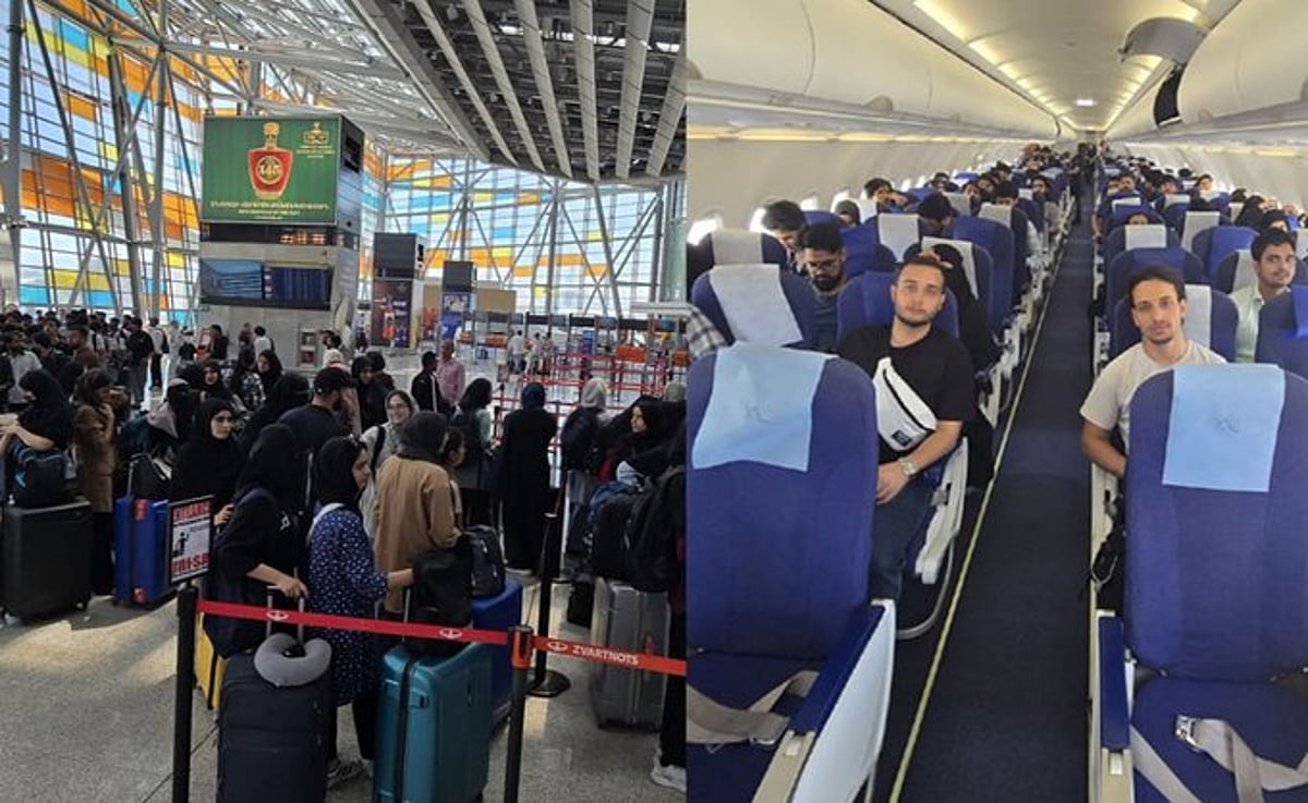 Indian students return to Delhi from conflict-hit Iran