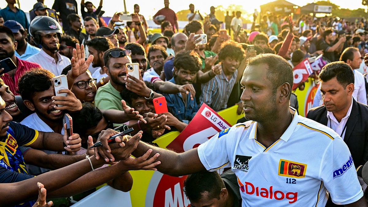 Angelo Matthews plays final Test match for Sri Lanka