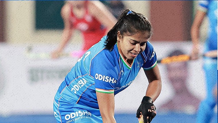 X | Hockey India  : Glimpse from India Women's Hockey match.