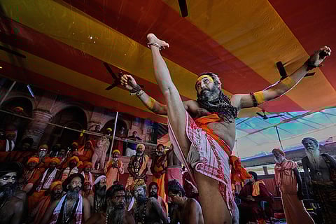 International Day of Yoga celebrations in Kamakhya temple
