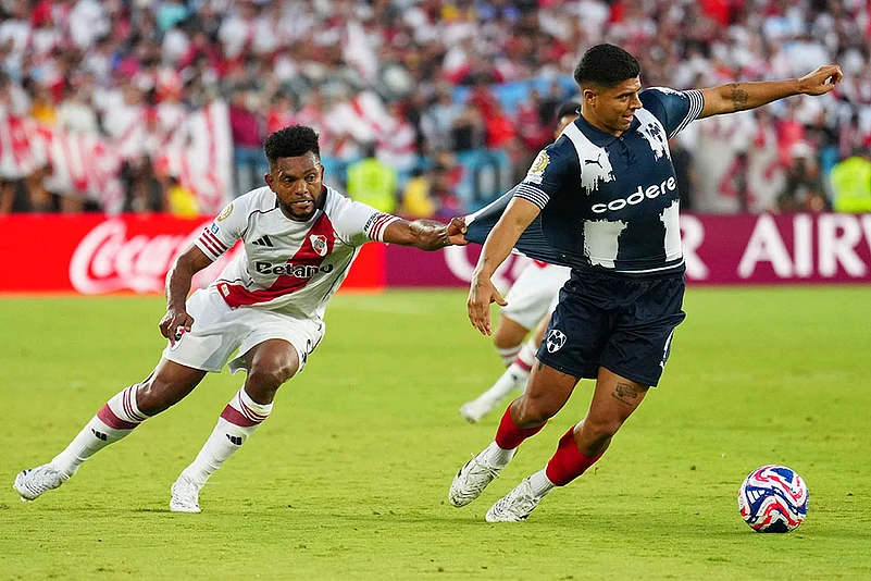 FIFA Club World Cup 2025 group E match River Plate vs CF Monterrey_Miguel Borja
