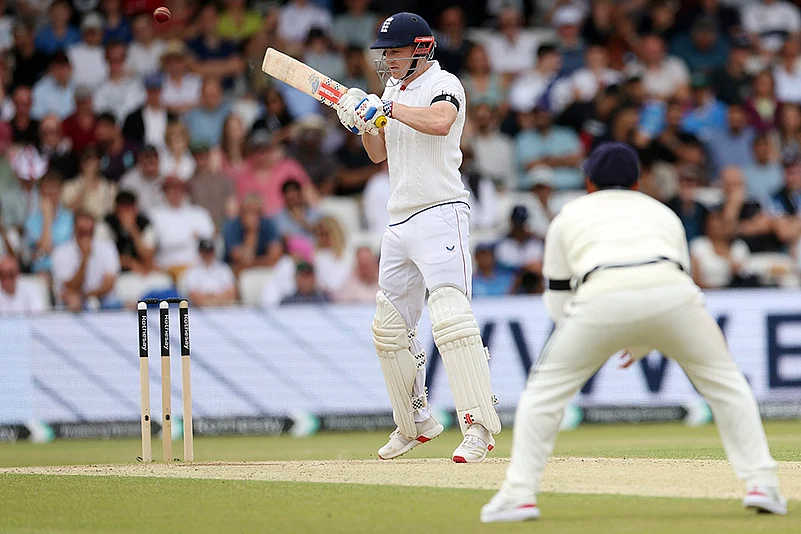 India vs England Headingley Test cricket day 3 photos: Harry Brook