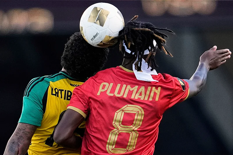 Concacaf Gold Cup 2025 group C match Jamaica vs Guadeloupe_Joel Latibeaudiere