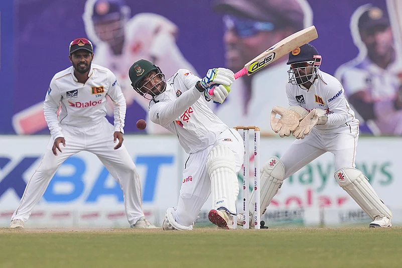 Sri Lanka Vs Bangladesh, 1st Test Day 5 at Galle_Nayeem Hasan