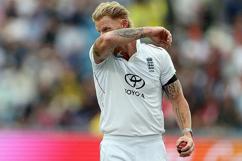 India vs England Headingley Test cricket day 3 photos: Ben Stokes