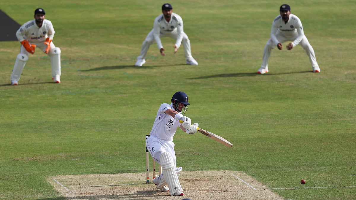 (AP Photo/Scott Heppell) : IND Vs ENG 1st Test Day 3 Weather Report: England's Ben Duckett plays a shot on day two of the first cricket test match between England and India at Headingley in Leeds, England, Saturday, June 21, 2025. 
