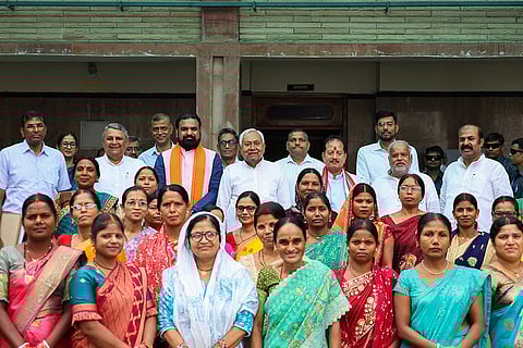 Mahila Samvad program in Patna