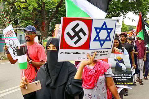 Protest against Israel