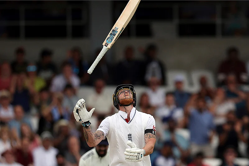 India vs England Headingley Test cricket day 3 photos: Ben Stokes