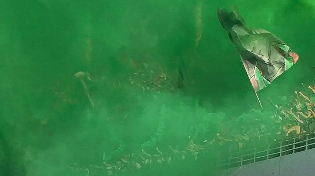 Instagram/Mouloudia Club d'Alger : A visual from the 5 July Stadium in Algiers, which hosted the league game between MC Alger and NC Magra.