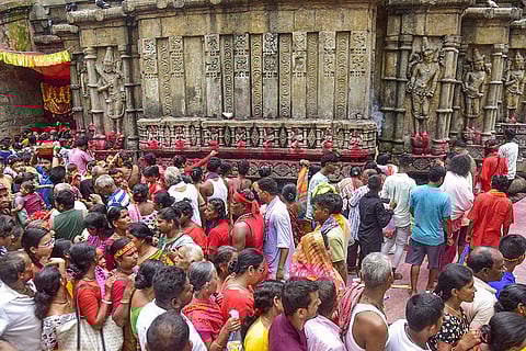 Eve of Ambubachi Mela festival in Guwahati
