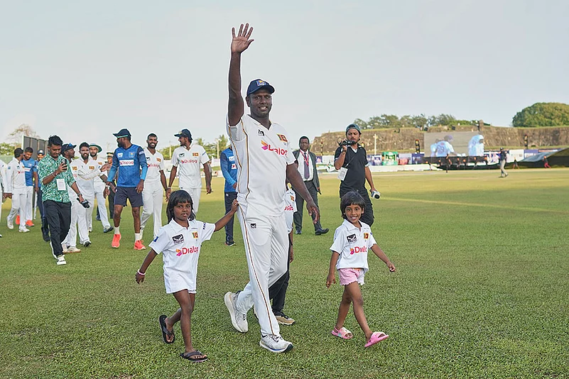 Sri Lanka Vs Bangladesh, 1st Test Day 5 at Galle_Angelo Mathews