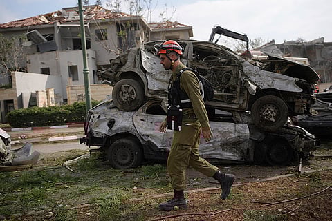 Iranian missile struck in Nes Ziona