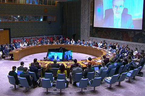 UNSC session on Iran