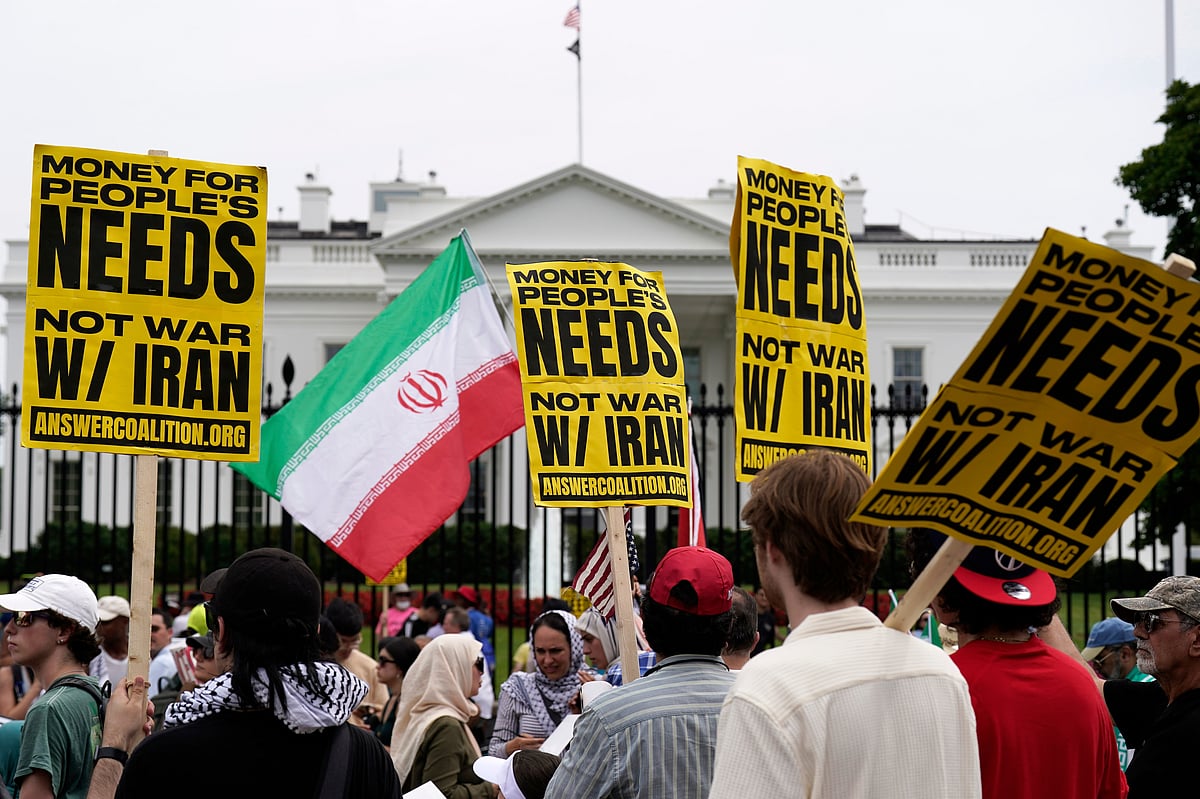 Jose Luis Magana/AP : World Reacts to Iran Israel Conflict