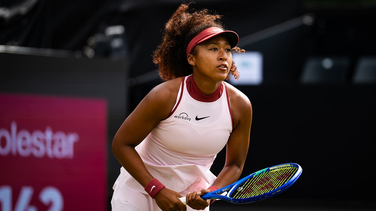 Naomi Osaka at the Bad Homburg Open.